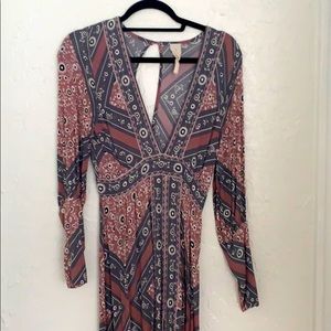 jen’s pirate booty long sleeve maxi dress